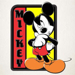 Mickey construido para reir