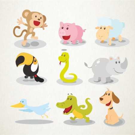 Animales alegres