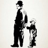 Chaplin y chico