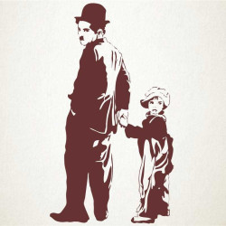 Chaplin y chico